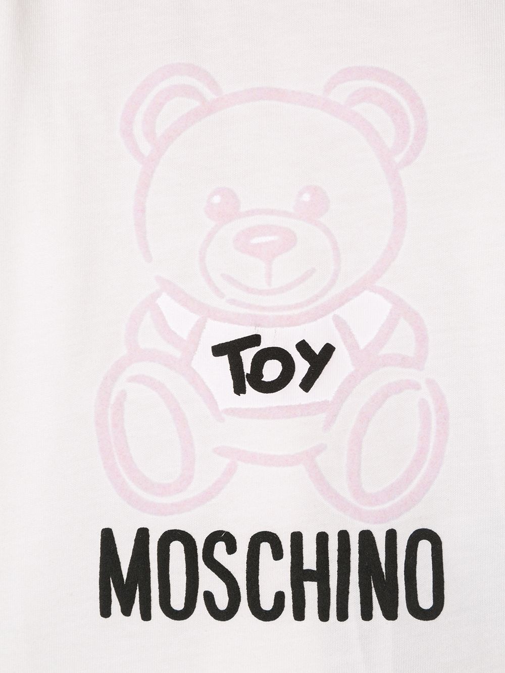 фото Moschino kids футболка с логотипом