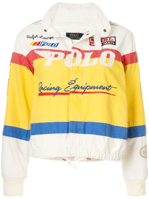 ralph lauren canvas racing jacket