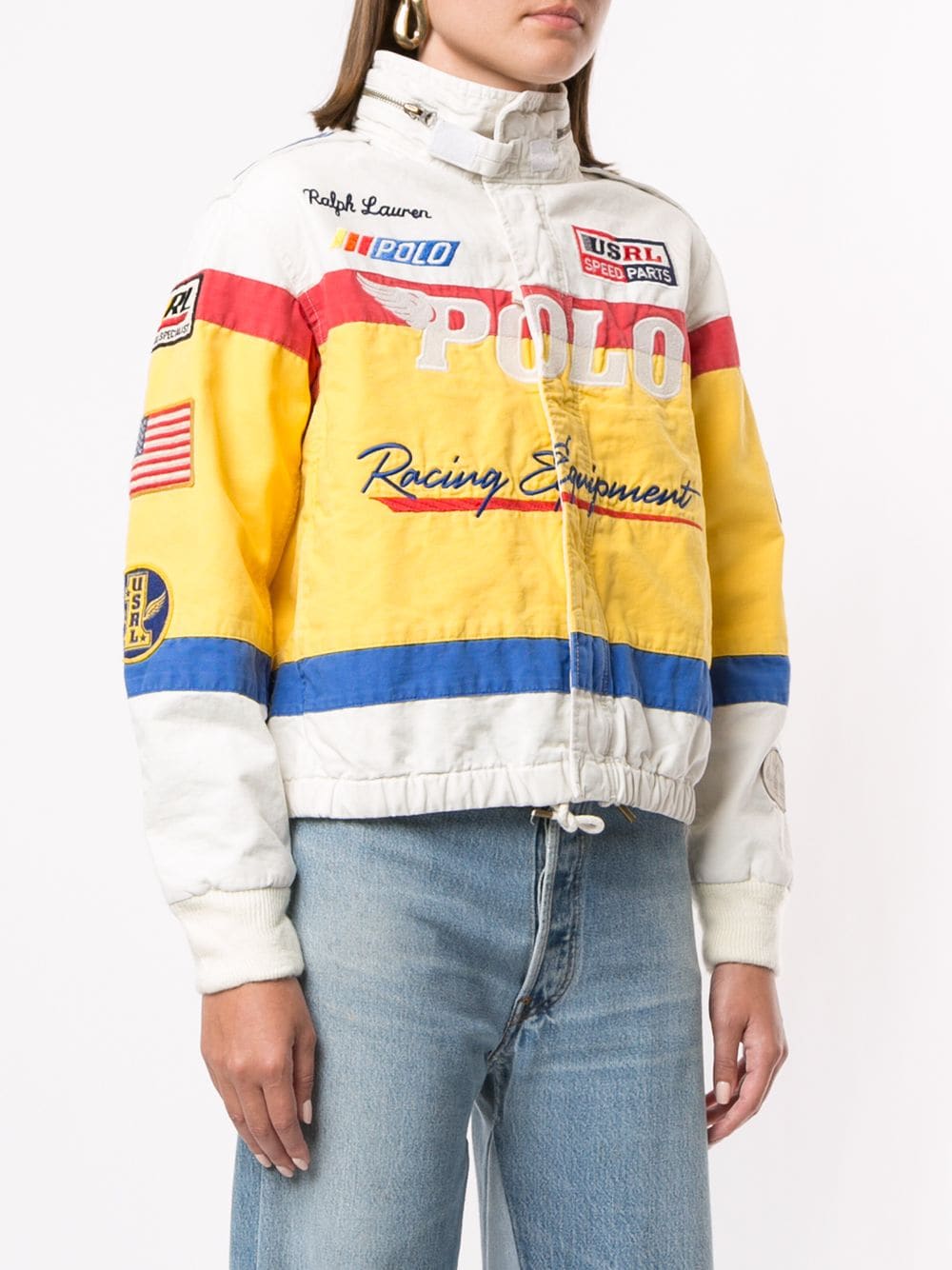 ralph lauren canvas racing jacket