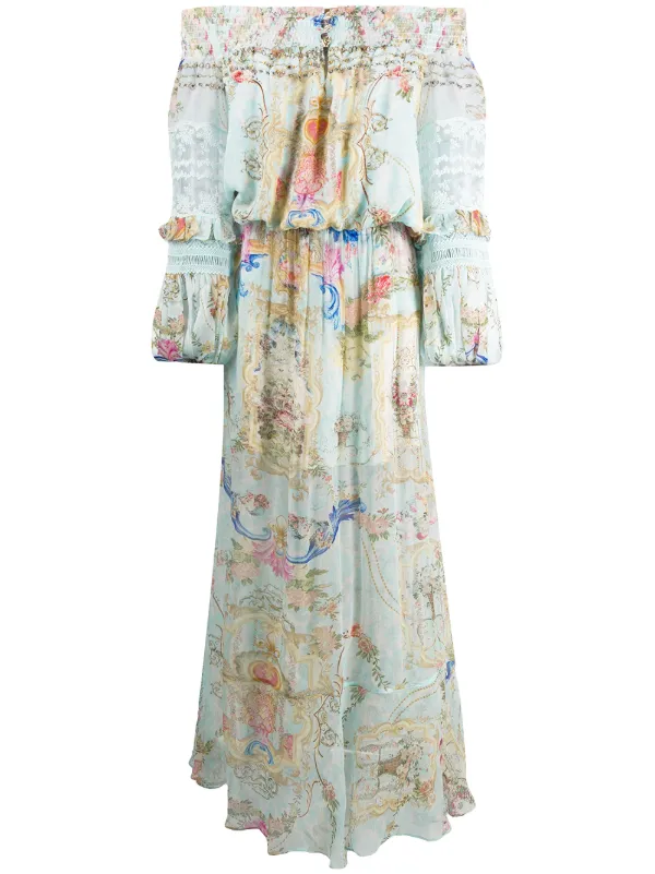 camilla off the shoulder dress