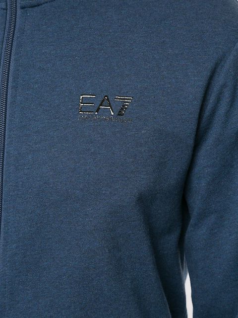 ea7 emporio armani logo tracksuit navy