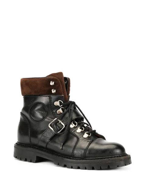 gucci black combat boots