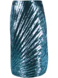 Marco De Vincenzo sequin skirt - Blue