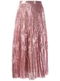 Marco De Vincenzo sequins midi skirt - Pink