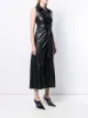 Nanushka Sharma tie front sleeveless dress