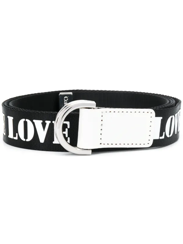 calvin klein webbing belt