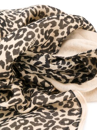 leopard print scarf展示图