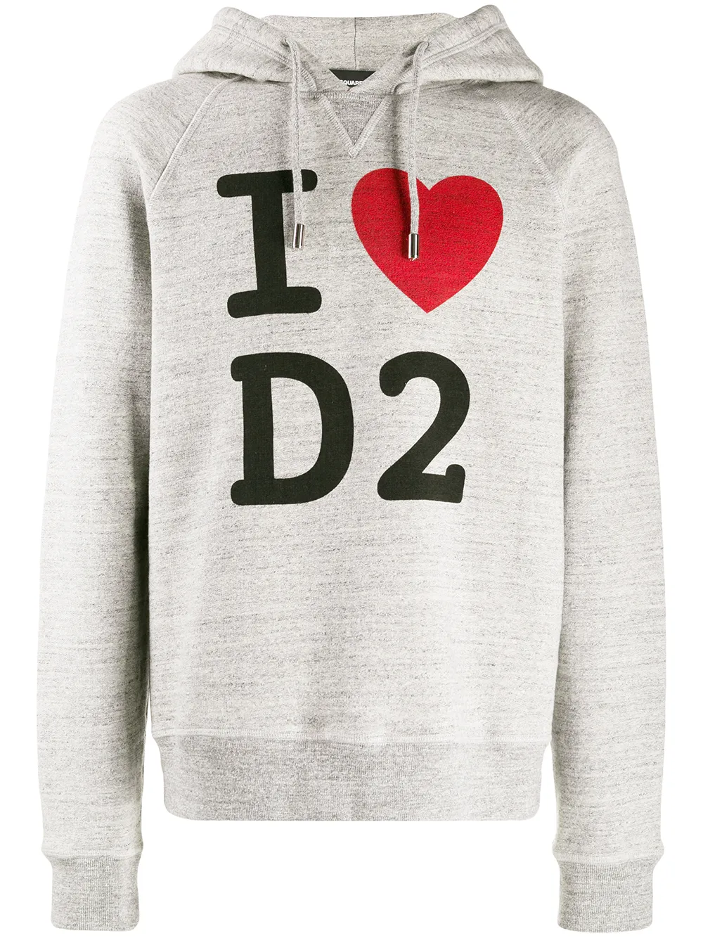 Dsquared2 I Love D2 Printed Hoodie - Farfetch