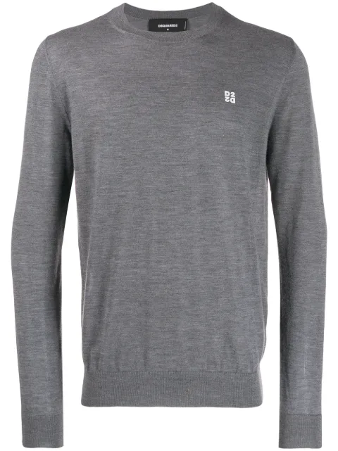 DSQUARED2 cashmere small logo sweater