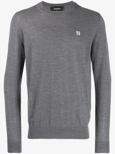 DSQUARED2 cashmere small logo sweater