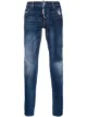 Image 1 of Dsquared2 stonewashed straight-leg trousers