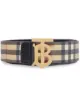 Image 1 of Burberry monogram motif check belt