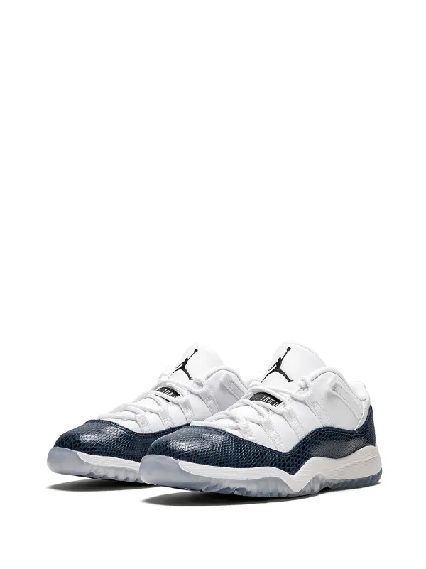 Jordan retro 11 navy snakeskin best sale