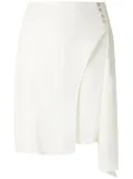 Olympiah Ylang asymmetric short skirt - White