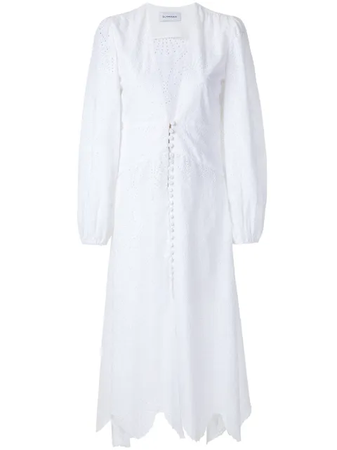 Olympiah Nielle plunge neck dress