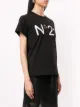 Nº21 logo-appliqué crew-neck T-shirt