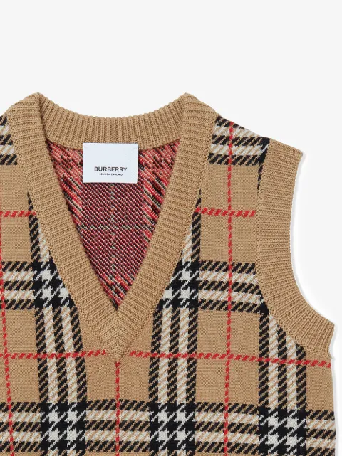 burberry sweater vest