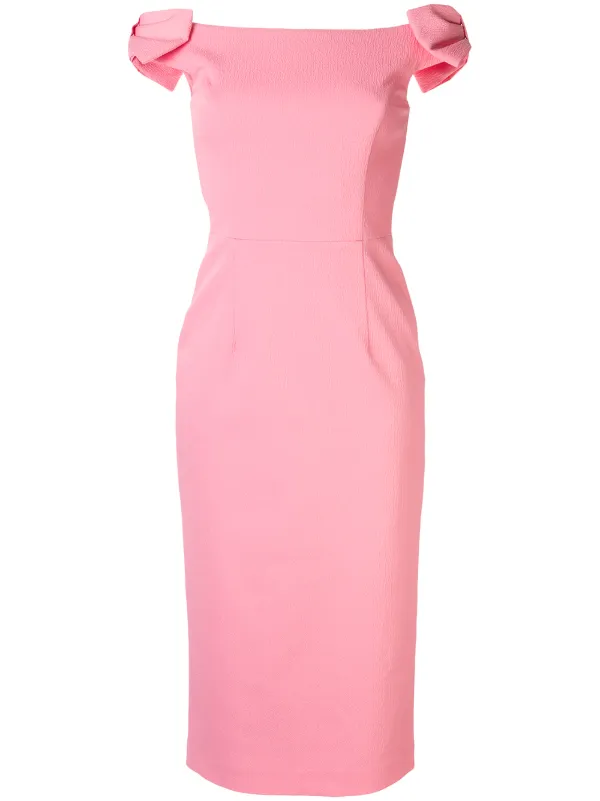 rebecca vallance pink bow dress