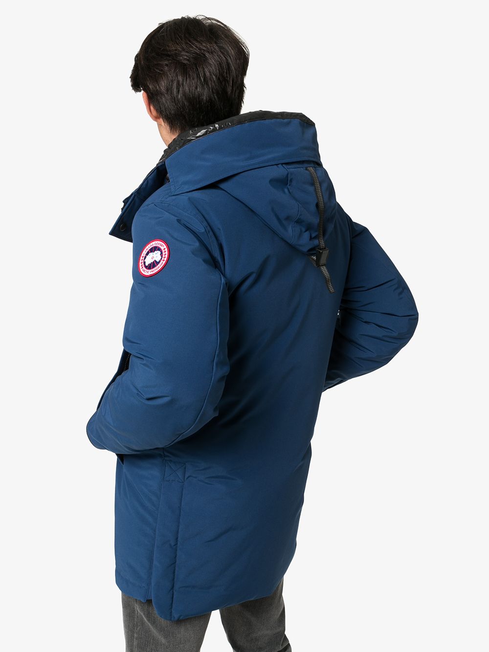 фото Canada Goose утепленная парка Sanford с капюшоном