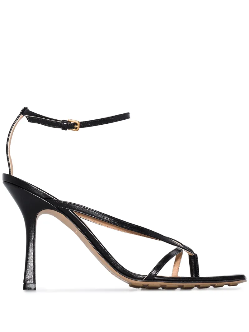 BOTTEGA VENETA 95MM LEATHER SANDALS