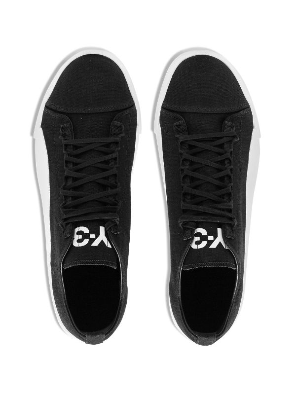 Shop black Y-3 Yuben low-top sneakers 