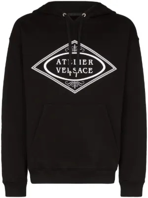 Atelier logo print hoodie Atelier logo print hoodie