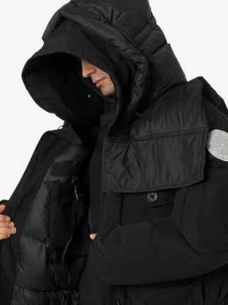 X Juun.J Expedition hooded parka coat展示图