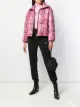 Изображение 2 из MSGM укороченный пуховик с принтом кожи питона