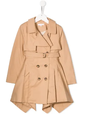 kids tan trench coat