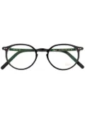 Lunor round frame glasses - Black