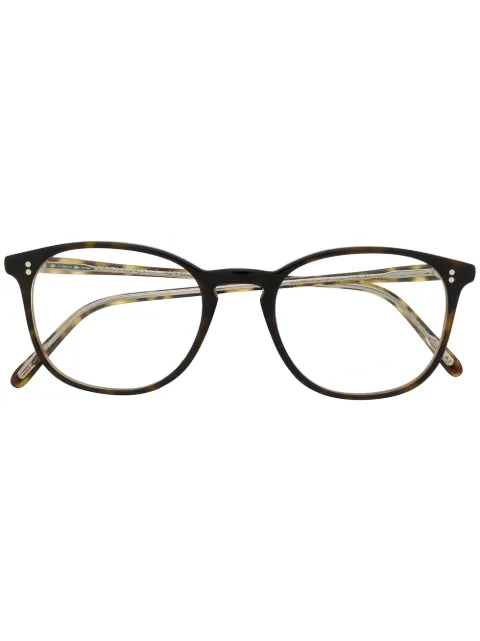 Oliver Peoples lentes con armazón redonda