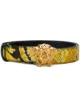 Image 1 of Versace Hibiscus-print belt