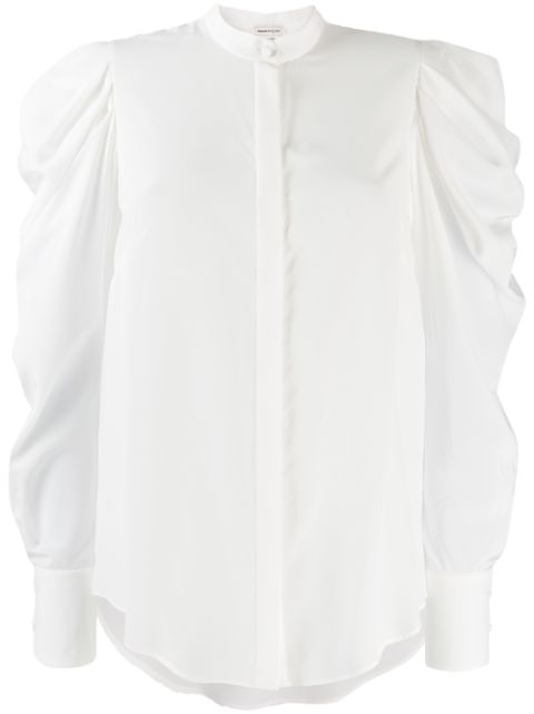 Alexander McQueen puffed-sleeve shirt Women