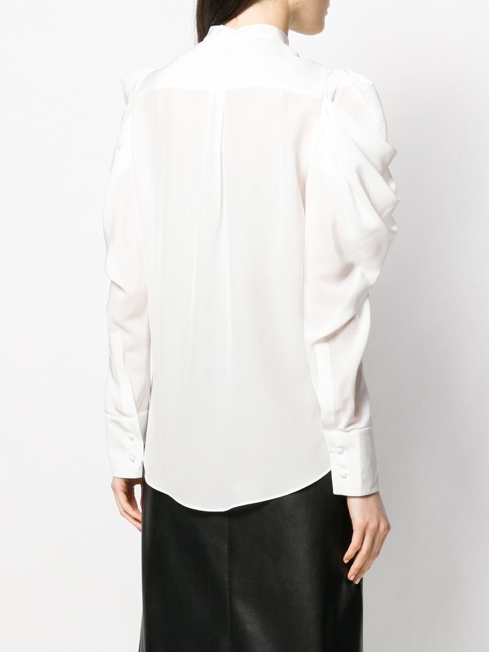 Alexander McQueen puffed-sleeve shirt Women