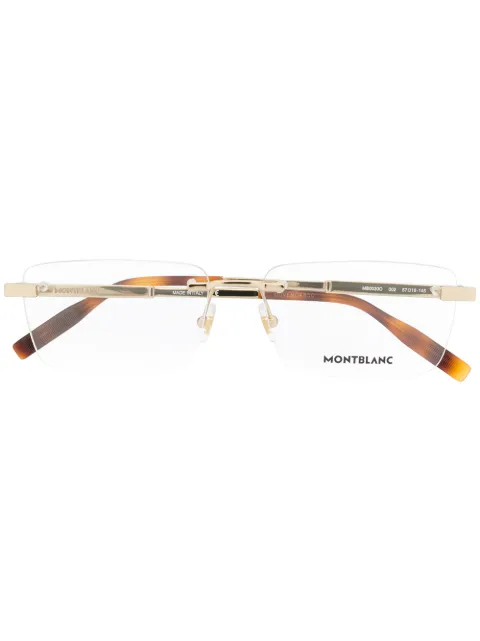 Montblanc classic square glasses