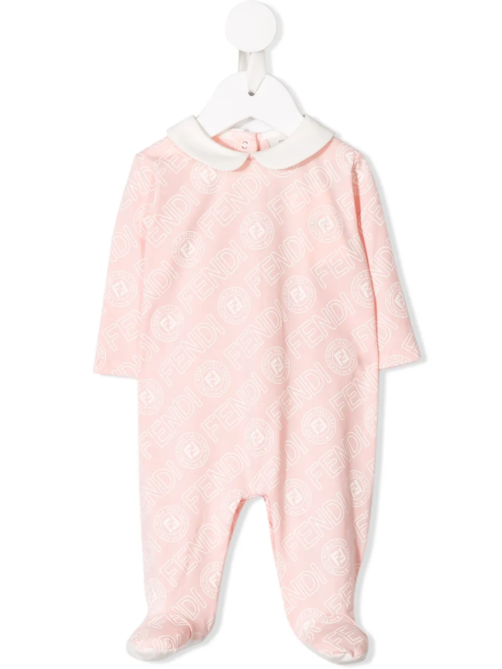 Fendi Kids пижама с логотипом Fendi Kids пижама с логотипом