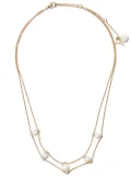 Yoko London 18kt yellow gold Trend Freshwater pearl and diamond necklace
