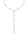 Yoko London 18kt yellow gold Trend freshwater pearl and diamond necklace