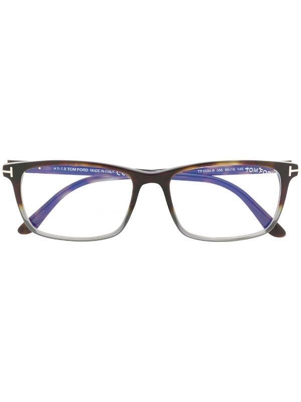 Tom Ford Eyewear Classic Square Glasses Continuity 