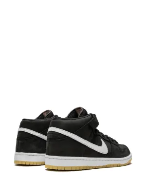 sb dunk mid pro iso white