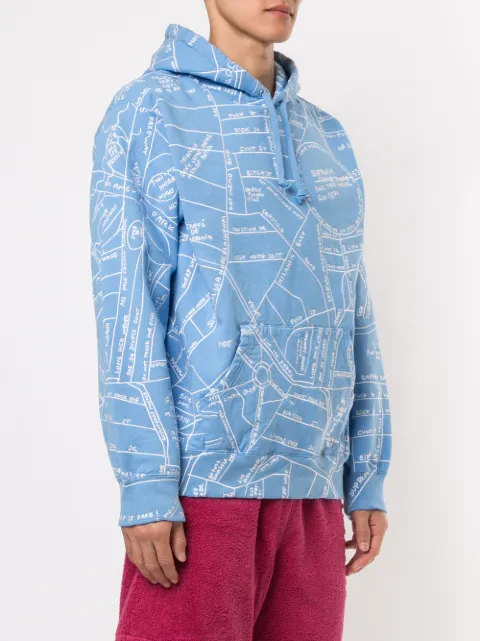supreme gonz map hoodie