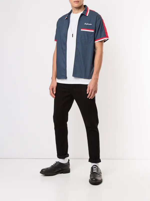 supreme bowling zip