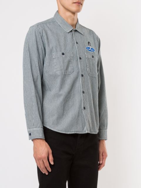 supreme pin up work shirt