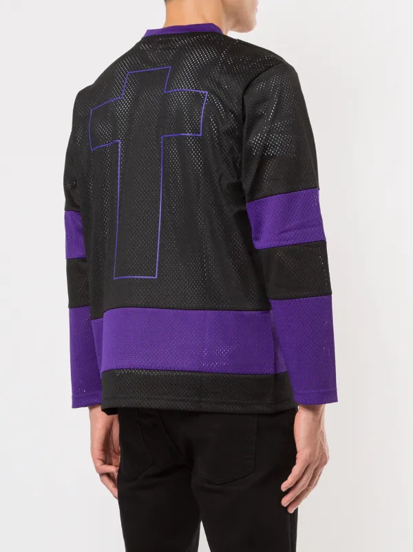 supreme black sabbath hockey jersey
