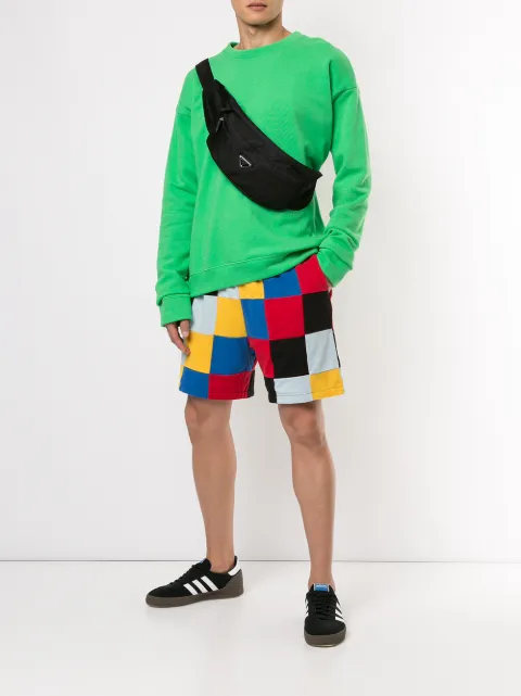 supreme patchwork pique shorts