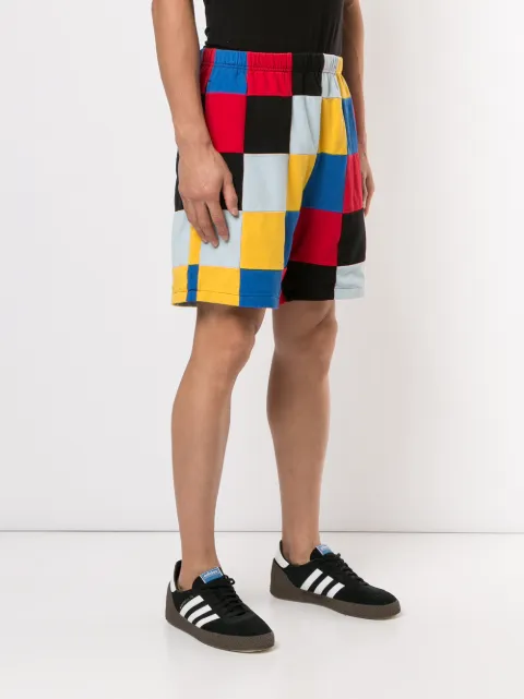 supreme patchwork pique shorts