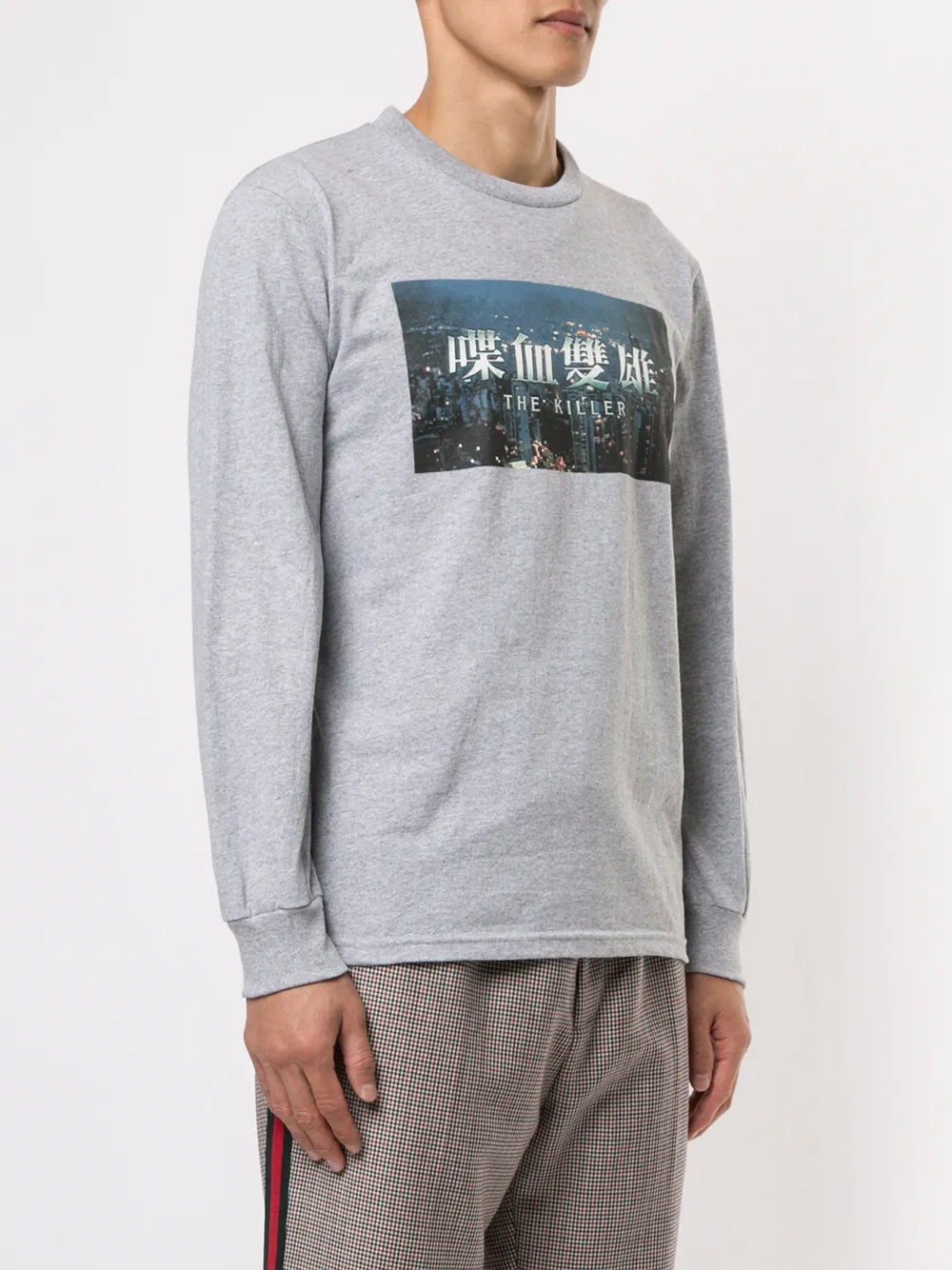 фото Supreme футболка the killer с длинными рукавами