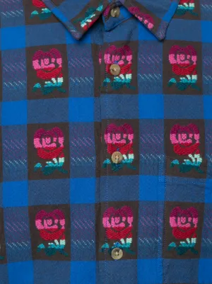 supreme rose buffalo plaid shirt
