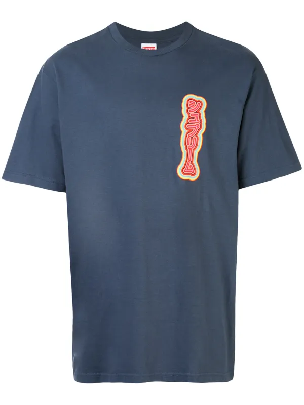 supreme t shirt farfetch