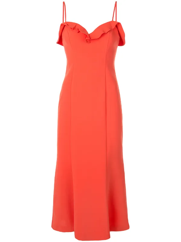 Likely Sweetheart Neckline Midi Dress Farfetch Likely Sweetheart Neckline Midi Dress